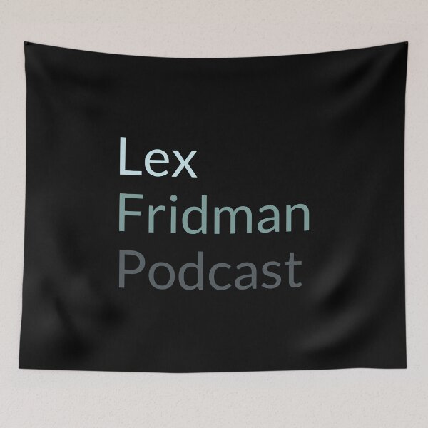 Item preview, Lex Fridman Podcast designed and sold by eshaylad123.