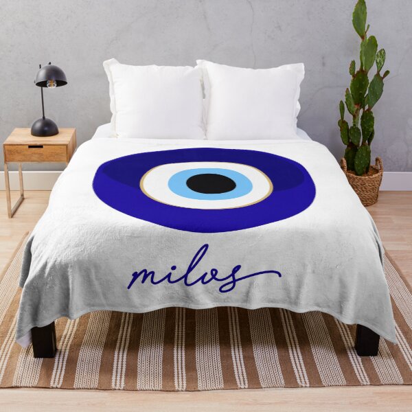 Item preview, MILOS - GREECE, mati edition blue white. designed and sold by angelisart.