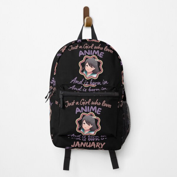Item preview, Just A Girl Who Loves Anime and is born in January designed and sold by NishiiAgrawal.