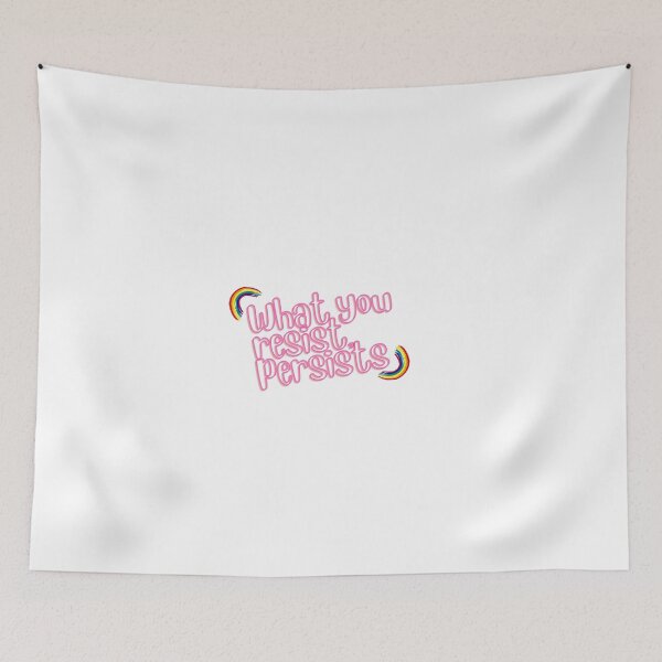 Item preview, “What you resist, persists.” designed and sold by storeAN.