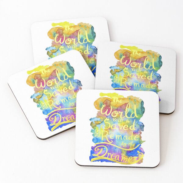 Item preview, The World Will be Saved and Remade by the Dreamers designed and sold by DiBeauteous.