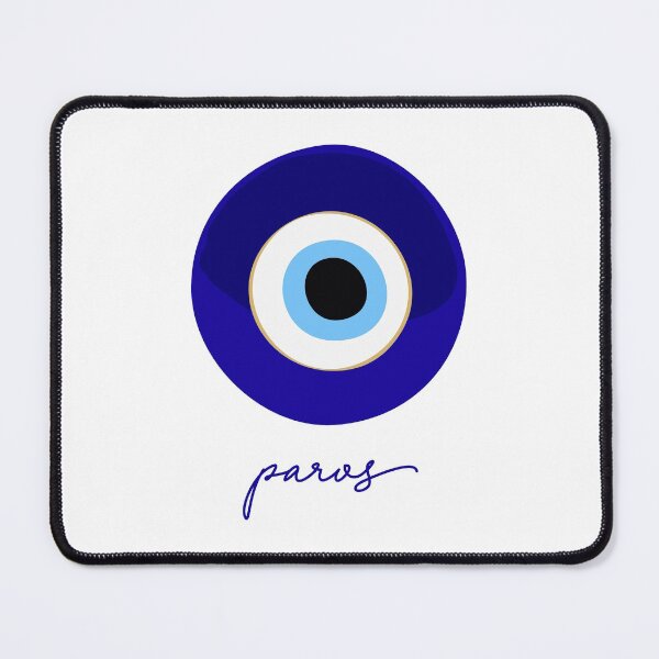 Item preview, PAROS - GREECE, mati edition blue white. designed and sold by angelisart.