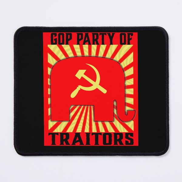 Item preview, GOP Party of Traitors Republican Elephant Treason Russia designed and sold by funnytshirtemp.