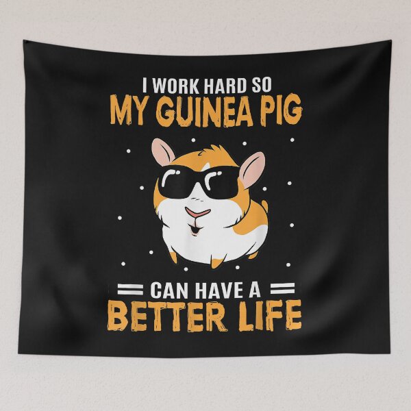 Item preview, Funny Guinea Pig sWith Sunglasses Cavy Quote Animal T-Shirt designed and sold by Brucrannum.
