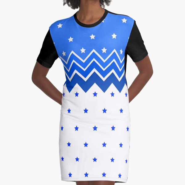 Snow Stars In Alaska 2 Graphic T-Shirt Dress