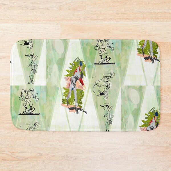 Item preview, Baseball abstract modern wall interest designed and sold by Areashor.