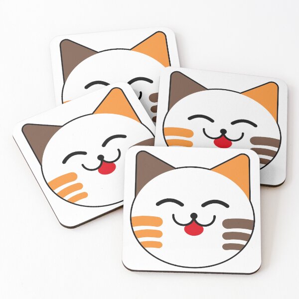 Item preview, Crumb Cuptoast cute cat with tongue out face designed and sold by rp-art.