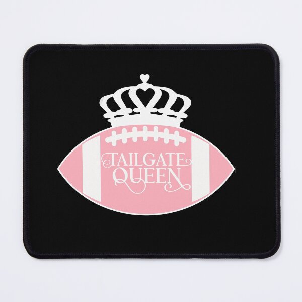 Item preview, Tailgate Queen Football Shirt for Women Crown Pink Tailgating BBQ Fun designed and sold by funnytshirtemp.