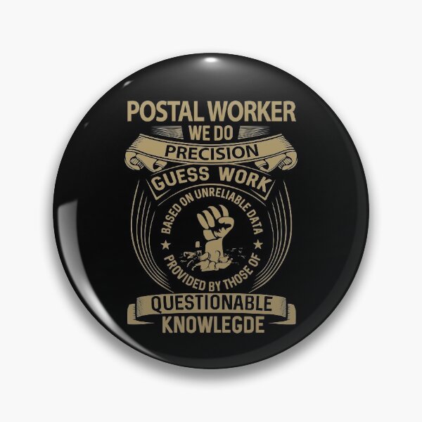 Artikelvorschau, Postangestellter T-Shirt - Wir erledigen Präzisionsarbeit Geschenkartikel Tee entworfen und verkauft von smueller39.