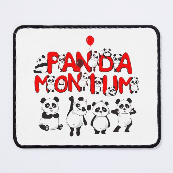 Item preview, Funny Panda drawing Meme Bear T Shirt Pandamonium Pun designed and sold by funnytshirtemp.