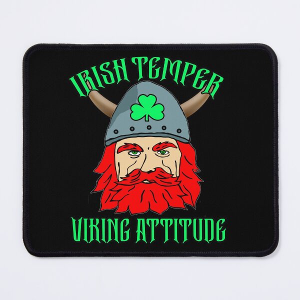 Item preview, Irish Temper Viking Attitude Funny Meme St. Patrick's Day designed and sold by funnytshirtemp.