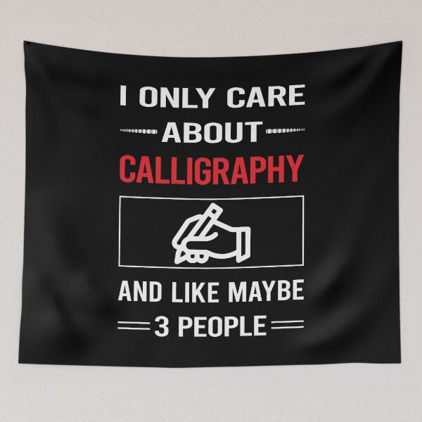 Item preview, Funny 3 People Calligraphy Calligrapher Handwriting Lettering designed and sold by DougPoulos.
