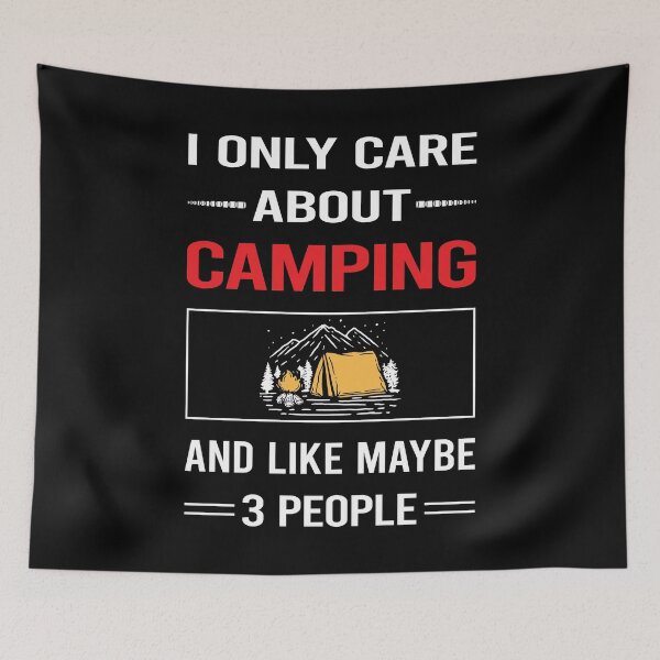 Item preview, Funny 3 People Camping Camp Camper designed and sold by DougPoulos.