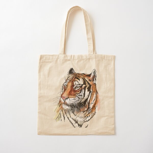 Wild White Tiger Deluxe Printing Small Purse Portable Receiving Bag Wild White Tiger Deluxe Printing Small Purse Portable Receiving Bag