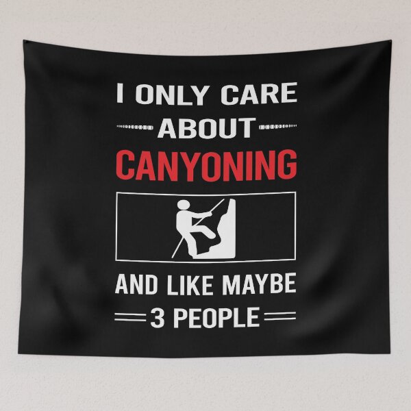 Item preview, Funny 3 People Canyoning Canyoneering designed and sold by DougPoulos.