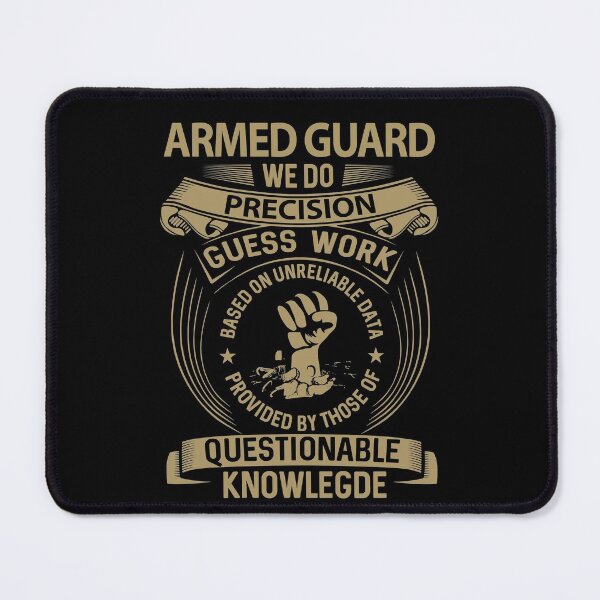 Item preview, Armed Guard T Shirt - We Do Precision Job Gift Item Tee designed and sold by paneczkopat.