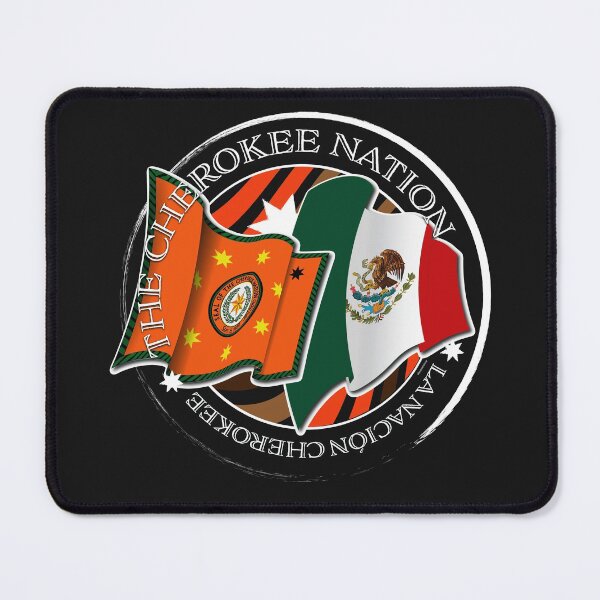 Item preview, The Cherokee Nation and Mexican Flags MIX designed and sold by #mossasdesign.