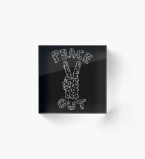 dark peace Acrylic Block
