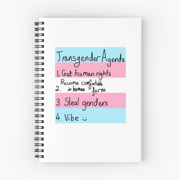 Item preview, transgender agenda designed and sold by EmoGayWorm.