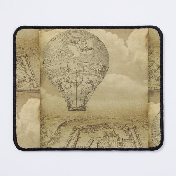 Item preview, Vintage hot air balloon over London designed and sold by Areashor.