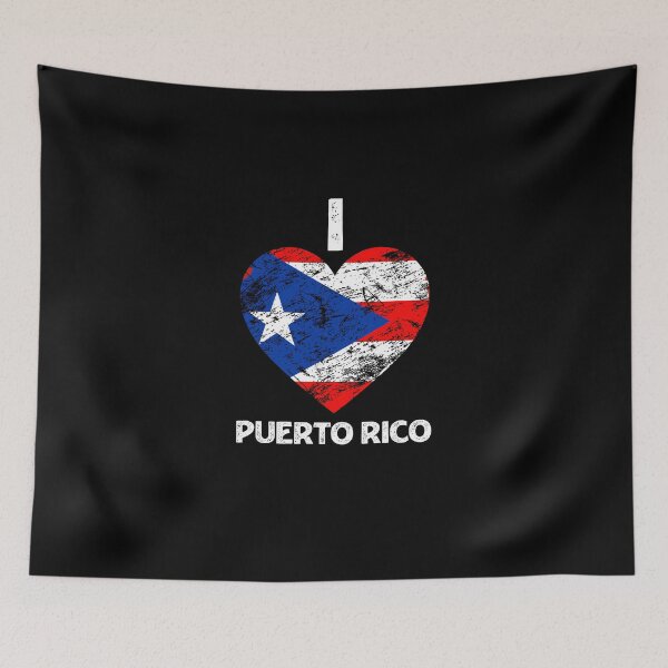 Item preview, I Love Puerto Rico Puerto Rican Flag designed and sold by Nessshirts.