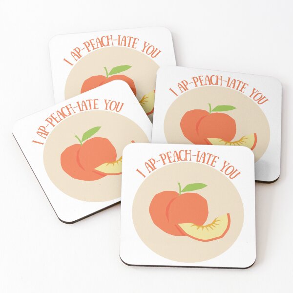 Item preview, I AP-PEACH-IATE YOU (I Appreciate You) designed and sold by Content Extra.