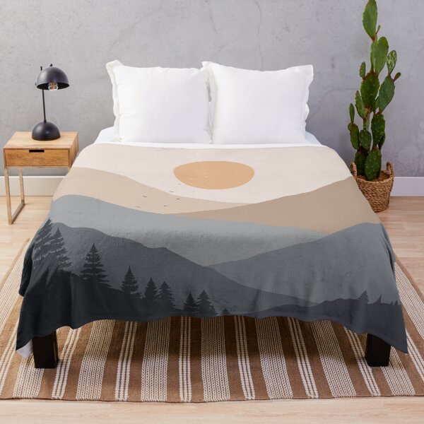 Item preview, Abstract sunset landscape designed and sold by rurudesign.