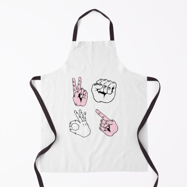 Item preview, Cool pop art hand sign design designed and sold by BeeMeCreative.