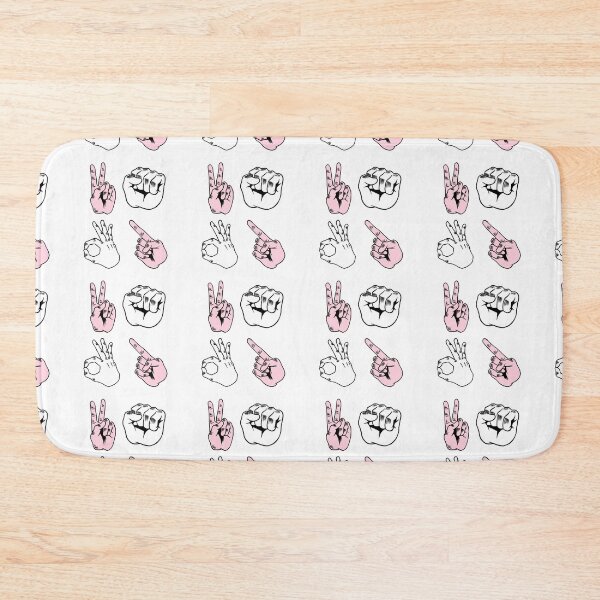 Item preview, Cool pop art hand sign design designed and sold by BeeMeCreative.