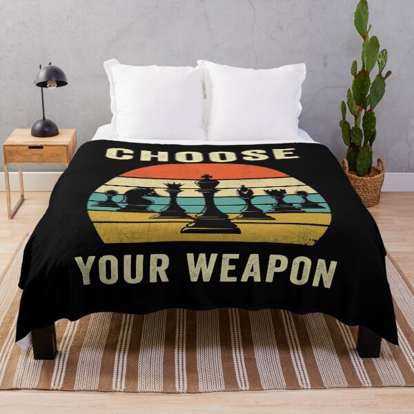 Item preview, Choose Your Weapon Gag Chess Gifts Chess Players  designed and sold by shophia-art.