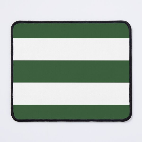 Item preview, Large PINE GREEN and WHITE Horizontal STRIPES designed and sold by RachelMacht.