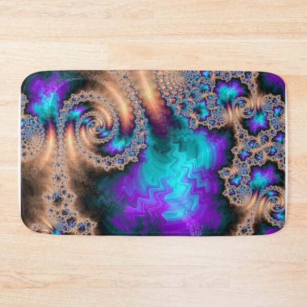 Item preview, Electric Ocean - Fractal Art designed and sold by Jillianamatt.