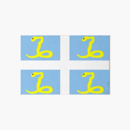 Aperçu de l'œuvre Drapeau Serpent de Martinique I créée et vendue par Freihalt.