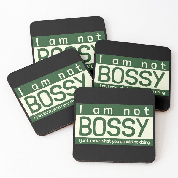 Item preview, i am not bossy i just know what you should be doing funny designed and sold by reka88.