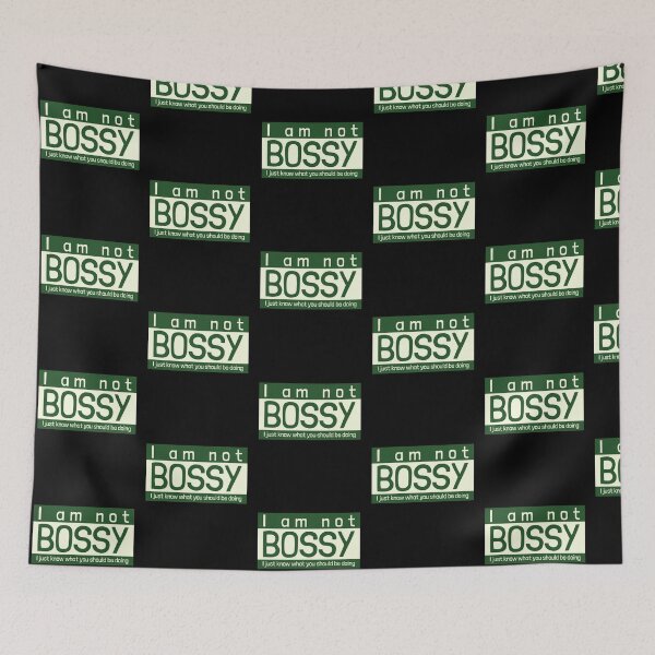 Item preview, i am not bossy i just know what you should be doing funny designed and sold by reka88.