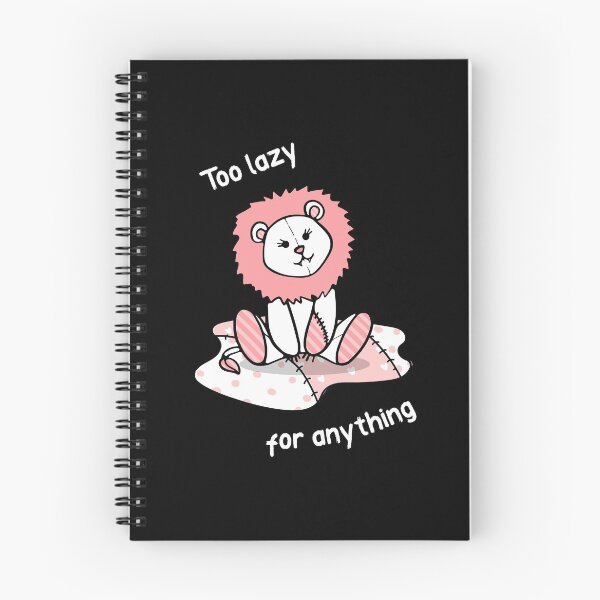 Item preview, Too Lazy For Anything Lion designed and sold by dn-designs-art.