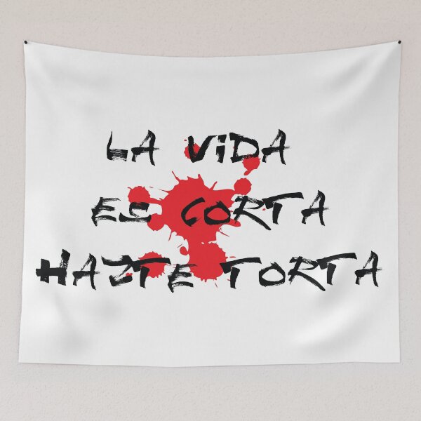 Item preview, La vida es corta hazte torta designed and sold by M-O-K.