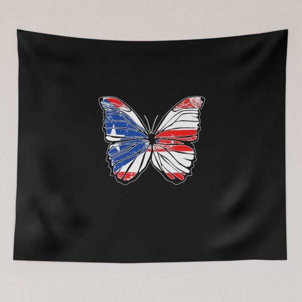 Item preview, Puerto Rican Butterfly For A Puerto Rico Latino Lover designed and sold by Nessshirts.