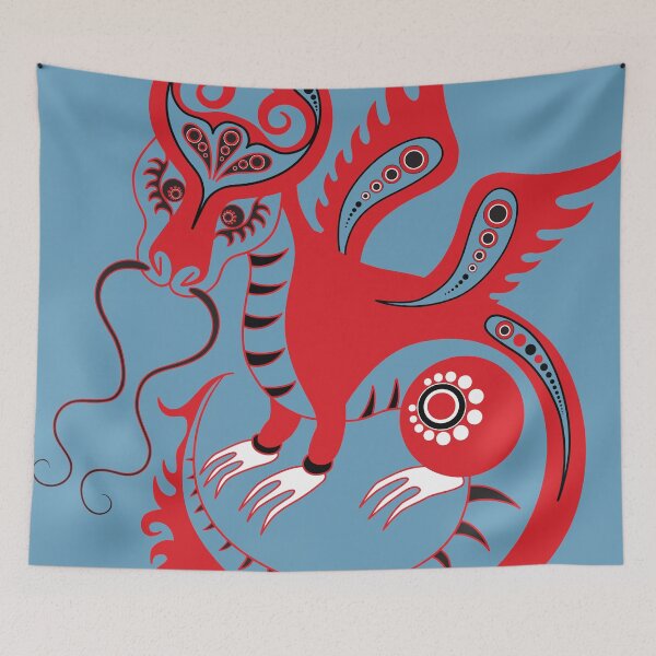 Item preview, Chinese dragon Chinese zodiac Chinese New Year designed and sold by VinCut.