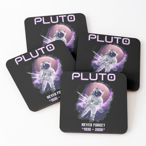 Item preview, Never Forget Pluto Design Retro Style Funny Space, Science  designed and sold by Paula Helit.