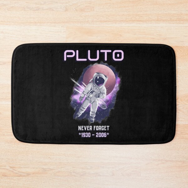 Item preview, Never Forget Pluto Design Retro Style Funny Space, Science  designed and sold by Paula Helit.