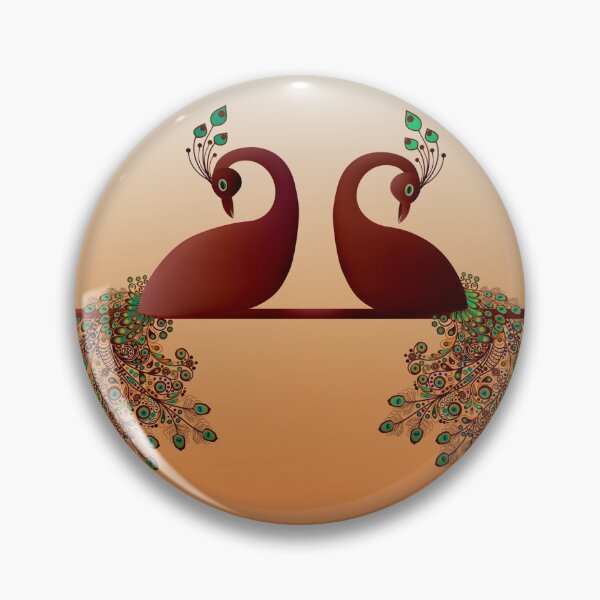 Item preview, The couple of peacock in sunset time designed and sold by Gayacreations.