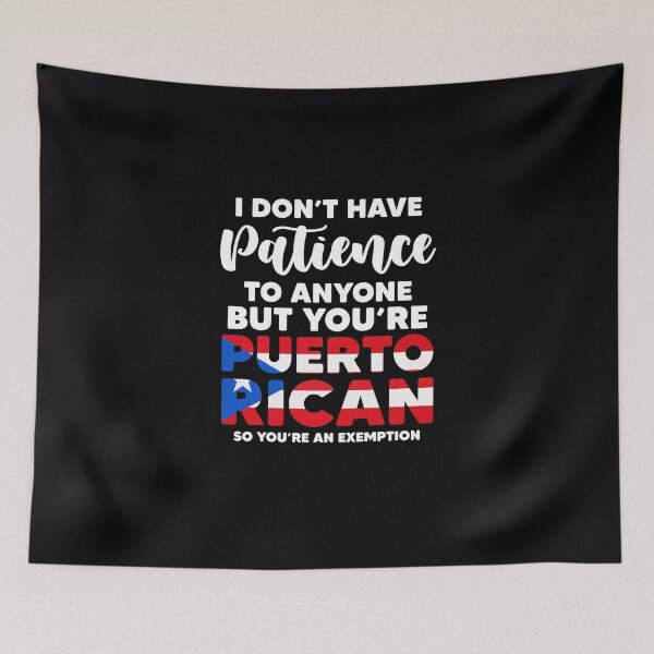 Item preview, Puerto Rican Exemption A Native Puerto Rico Boricua Lover designed and sold by Nessshirts.