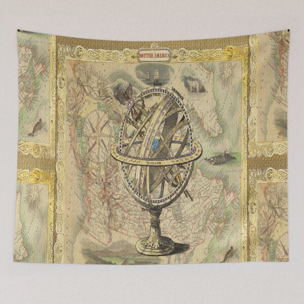 Item preview, Vintage nautical compass wall art for interest designed and sold by Areashor.