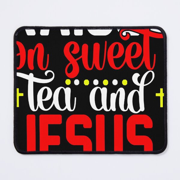 Item preview, Raised On Sweet Tea And Jesus Essential T-Shirt designed and sold by LiveYeu1EM.