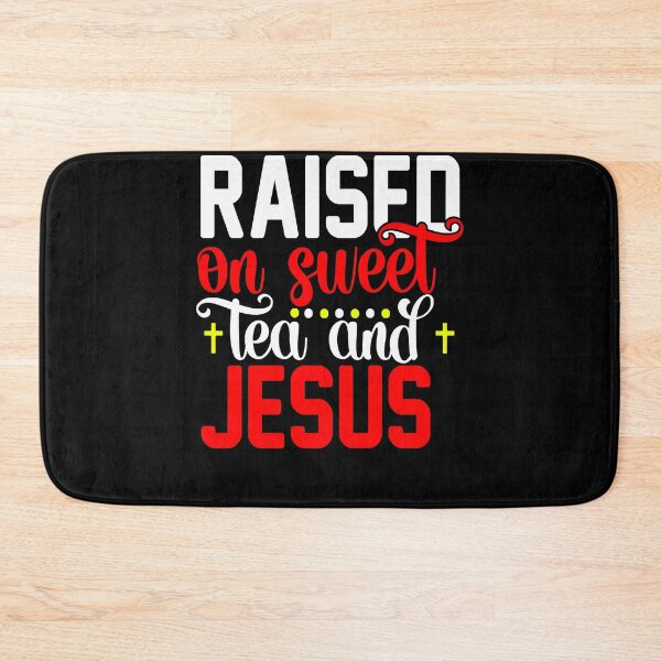 Item preview, Raised On Sweet Tea And Jesus Essential T-Shirt designed and sold by LiveYeu1EM.
