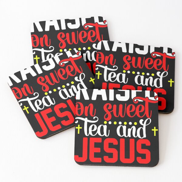 Item preview, Raised On Sweet Tea And Jesus Essential T-Shirt designed and sold by LiveYeu1EM.