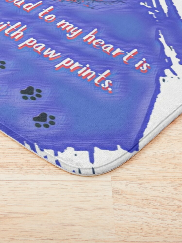 Discover The Road To My Heart Bath Mat