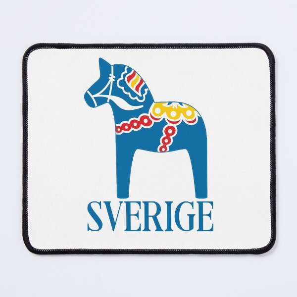 Item preview, Sverige Dala  Dalarna Sweden Horse Dalecarlian Swedish Dalahost designed and sold by funnytshirtemp.