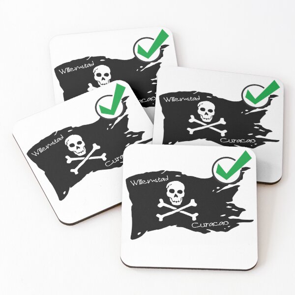 Item preview, Pirate Flag Willemstad Curacao designed and sold by WhereIsTravis.